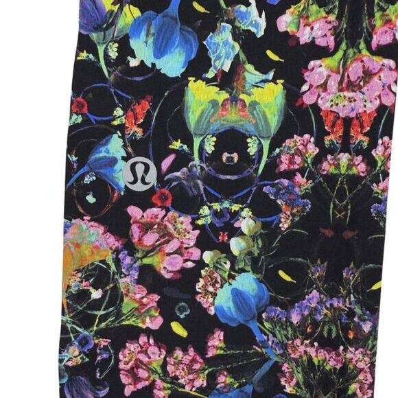 Lululemon Swift Speed High-Rise Tight 28" In Flowerscope Black Multi Size 0 - Picture 10 of 10
